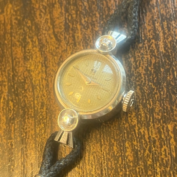 Vintage 1950’s Ladies Omega Cal.480 14ct White Gold Cocktail Watch - Picture 10 of 11